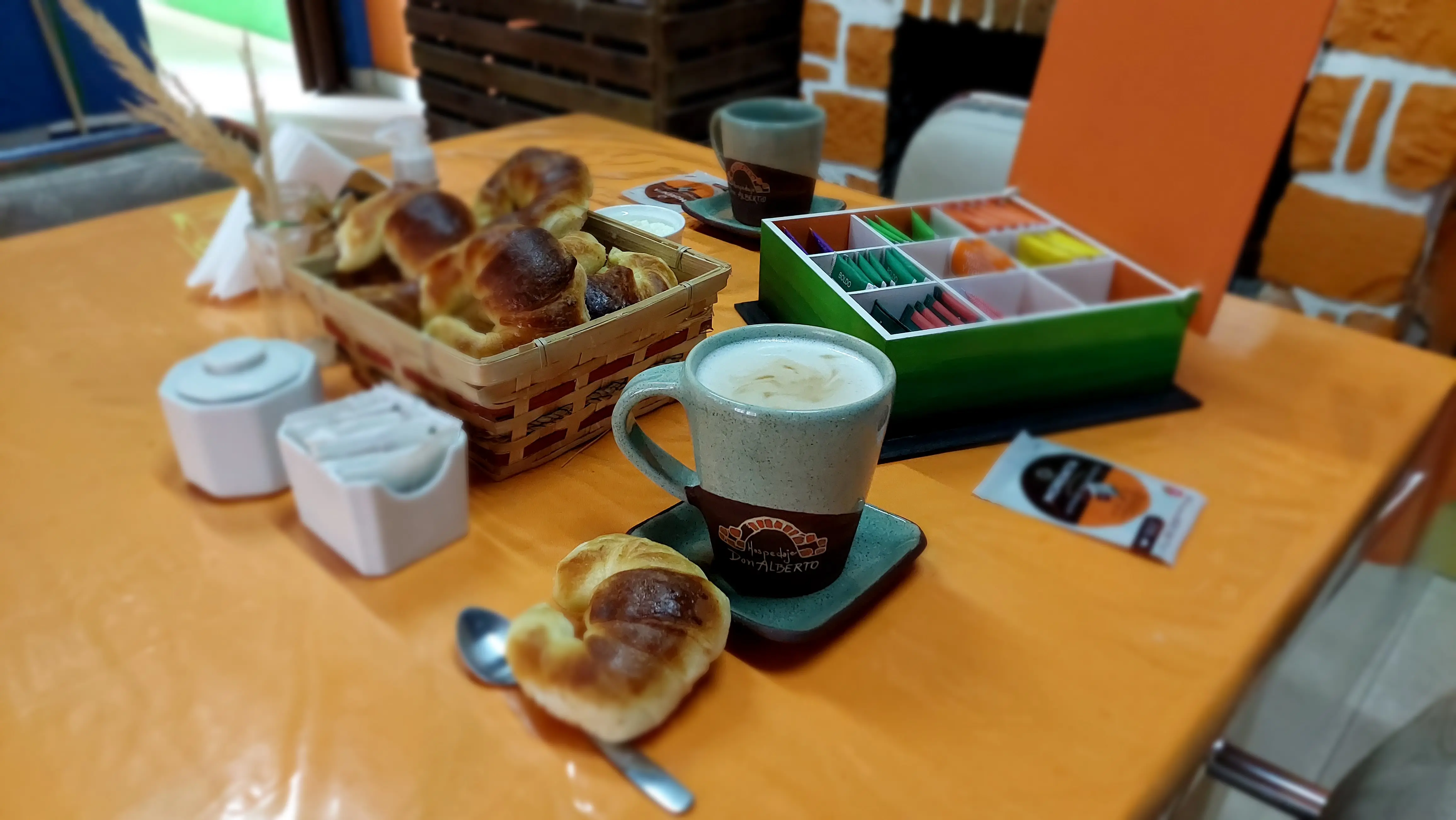 comedor mostrando la salida